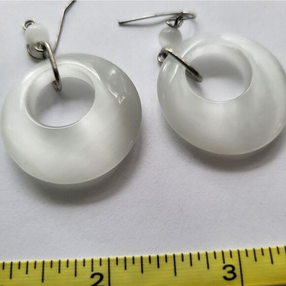 GLASS EARRINGS  NEW - Picture 5 of 5